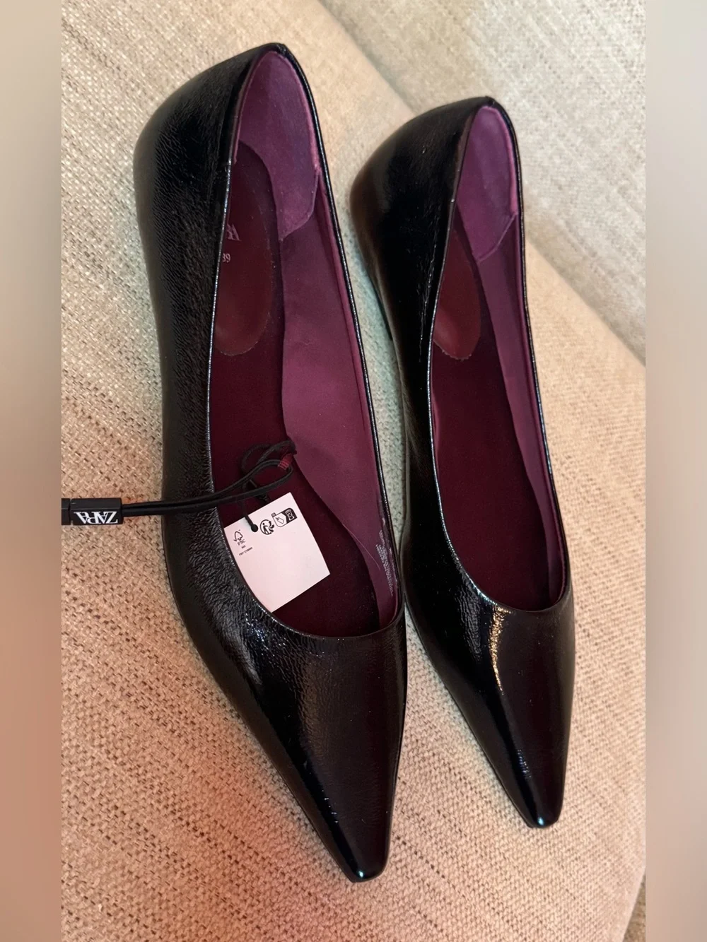 NWT Zara Limited Edition “Claudette” Flats